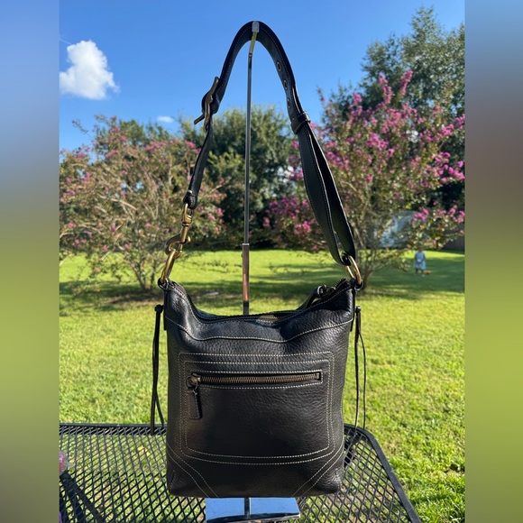 Coach Chelsea Vintage Lace Stitched Duffle Crossbody Bag - Picture 2 of 12